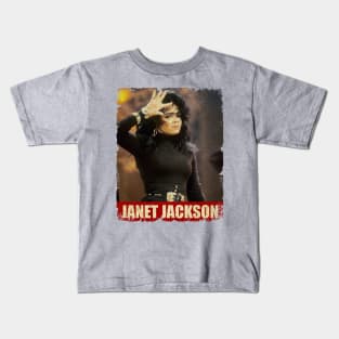 Janet Jackson - NEW RETRO STYLE Kids T-Shirt